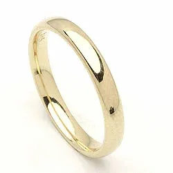 Vihkisormus 9 karaatin kultaa