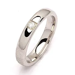 Vihkisormus hopea 0,05 ct