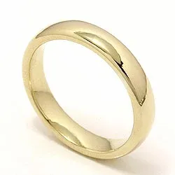 Vihkisormus 9 karaatin kultaa