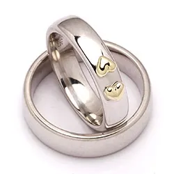 Vihkisormusta hopea ja kulta