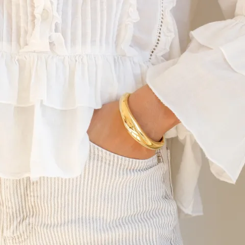 vedenkestävät rannekoru kullattu teräs - OCEANA