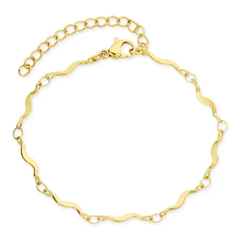 vedenkestävät rannekoru kullattu teräs 16+5 cm x 2,7 mm  - OCEANA