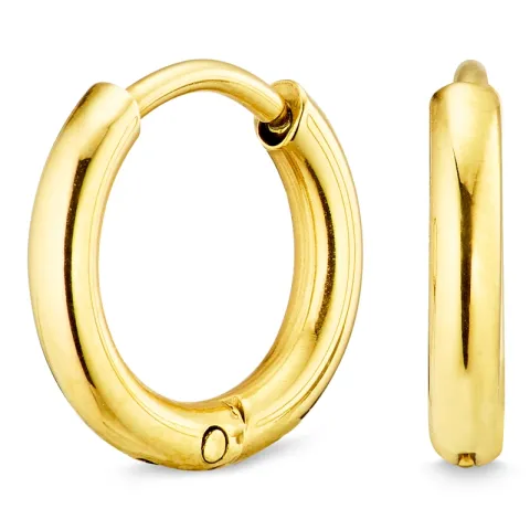 12 mm vedenkestävät rengas  kullattu teräs - OCEANA