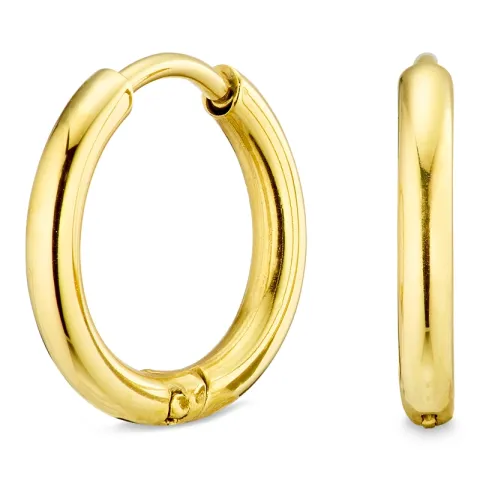 14 mm vedenkestävät rengas  kullattu teräs - OCEANA