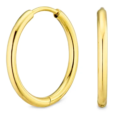 20 mm vedenkestävät rengas  kullattu teräs - OCEANA