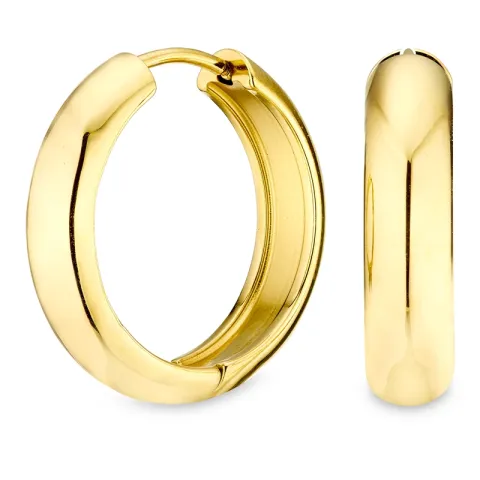 21 mm vedenkestävät rengas  kullattu teräs - OCEANA