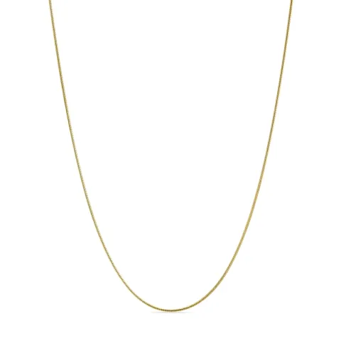 vedenkestävät käärmekaulaketju kullattu teräs  x 1,0 mm  - OCEANA