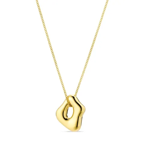 vedenkestävät kaulaketju kullattu teräs - OCEANA