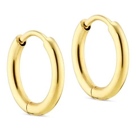 8 mm vedenkestävät rengas  kullattu teräs - OCEANA