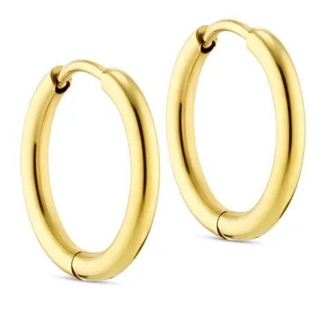 10 mm vedenkestävät rengas  kullattu teräs - OCEANA