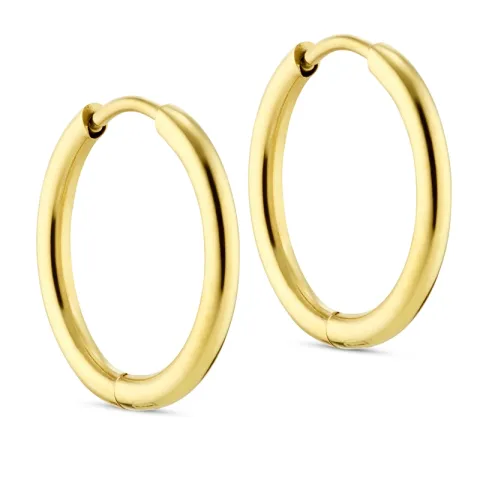 12 mm vedenkestävät rengas  kullattu teräs - OCEANA