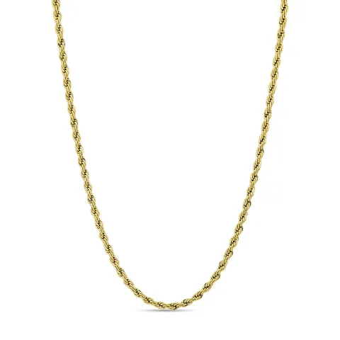 vedenkestävät kaulaketju kullattu teräs  x 3,65 mm 