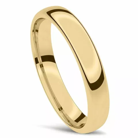 tasapintainen vihkisormus 14 karaatin kultaa