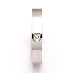 Vihkisormus hopea 0,05 ct