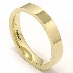 Vihkisormus 9 karaatin kultaa