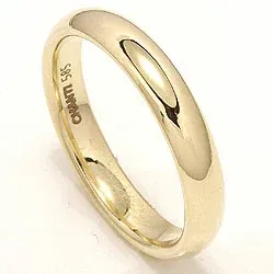 Vihkisormus 14 karaatin kultaa