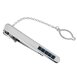 sininen kristalli solmioneula teräs