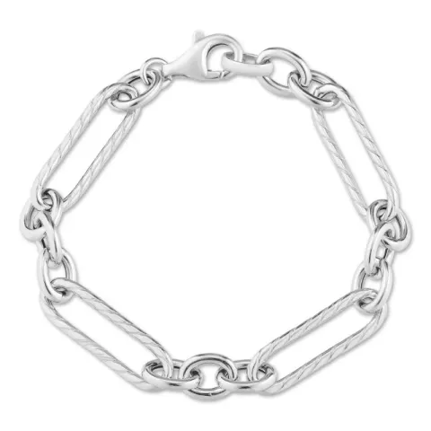 Figaro-rannekoru hopeaa x 7,1 mm