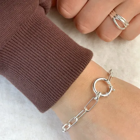 rannekoru hopeaa  x 5,1 mm