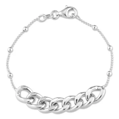 panssarirannekoru hopeaa 17, 18cm x 8,5 mm