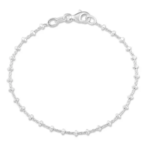 rannekoru hopeaa 17, 18cm x 2,4 mm