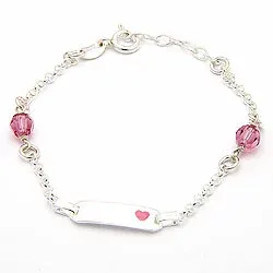 näytepakkaukset vaaleanpunainen kaulakoru, voi vaihdella hopeaa riipus hopea