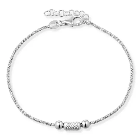 rannekoru hopeaa 17 plus 3 cm x 4,0 mm