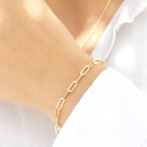 rannekoru kullattua hopeaa 17, 18cm x 4,0 mm