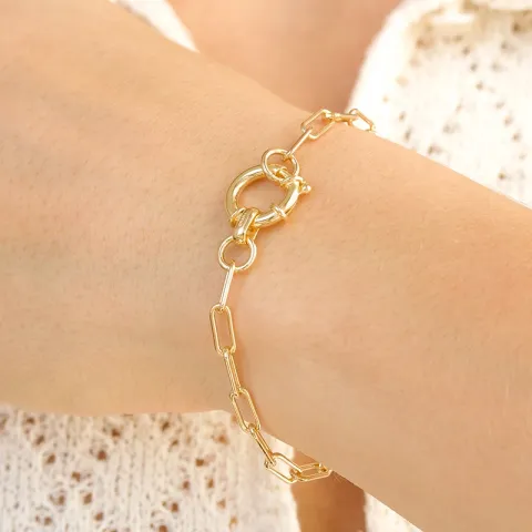 rannekoru kullattua hopeaa 18 cm x 2 mm