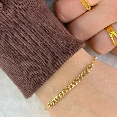 panssarirannekoru kullattua hopeaa  x 3,9 mm