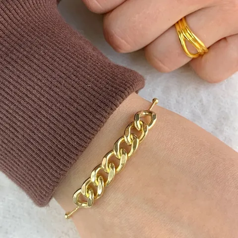 panssarirannekoru kullattua hopeaa  x 8,5 mm