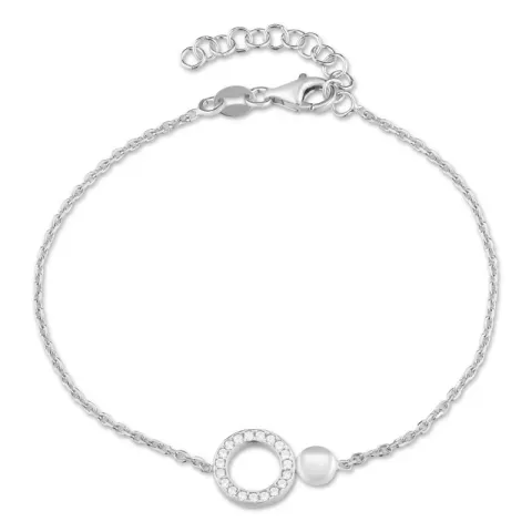 pyöreä rannekoru hopeaa riipus hopea