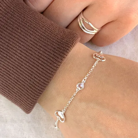 sydän rannekoru hopeaa päivänkakkara riipus hopea