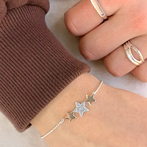 tähti rannekoru hopeaa riipus hopea