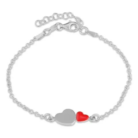 sydän rannekoru hopeaa riipus hopea