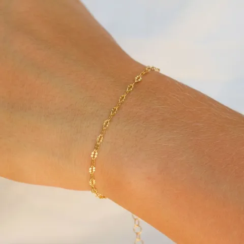 rannekoru kullattua hopeaa  x 