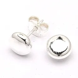 Pyöreitä nappikorvakorut  hopea