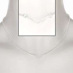 Kaulaketju  hopeaa riipus hopeaa