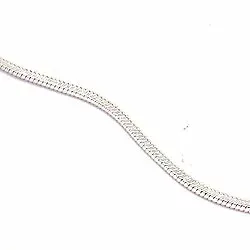 Nilkkaketju hopeaa x 1,0 mm