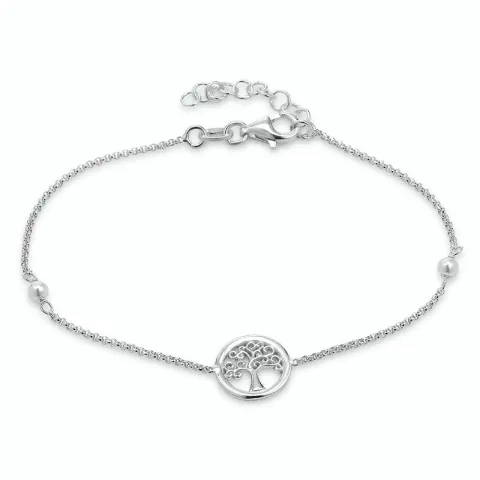 elämänpuu rannekoru rodinoitua hopeaa riipus rodinoitua hopeaa