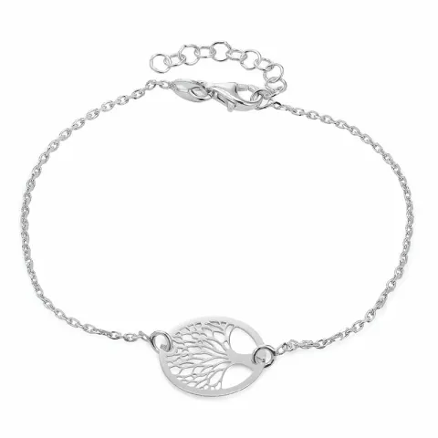 elämänpuu rannekoru rodinoitua hopeaa riipus rodinoitua hopeaa