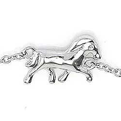 Hevosia rannekoru  hopeaa hevonen hopeaa