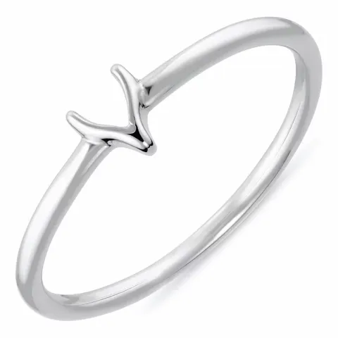 toivomusluu sormus hopeaa