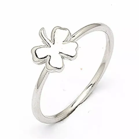 Ihastuttavia apila sormus hopeaa