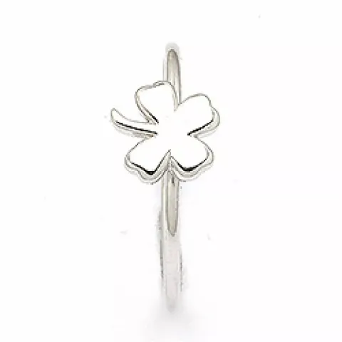 Ihastuttavia apila sormus hopeaa