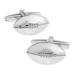 Amerikkalainen jalkapallo kalvosinnapit  ruostumaton teräs