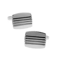 Kiiltävä kalvosinnapit  teräs