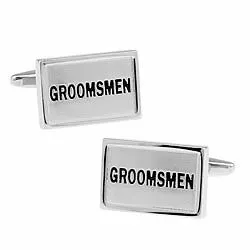 Neliskulmainen kalvosinnapit  teräs