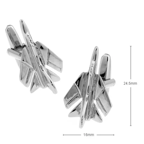 lentokone kalvosinnapit  teräs