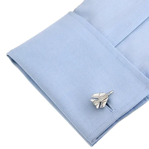 lentokone kalvosinnapit  teräs